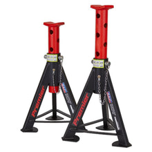 Load image into Gallery viewer, Sealey Axle Stands (Pair) 6 Tonne Capacity per Stand - Red