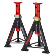 Load image into Gallery viewer, Sealey Axle Stands (Pair) 6 Tonne Capacity per Stand - Red