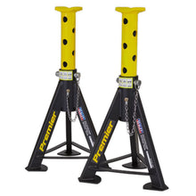 Load image into Gallery viewer, Sealey Axle Stands (Pair) 6 Tonne Capacity per Stand - Yellow