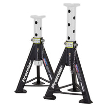 Load image into Gallery viewer, Sealey Axle Stands (Pair) 6 Tonne Capacity per Stand - White