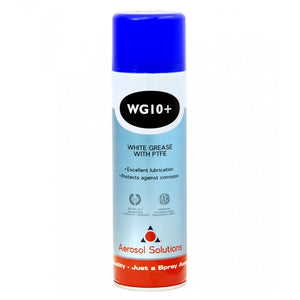 Aerosol Solutions WG10+ White Grease with PTFE 500ml