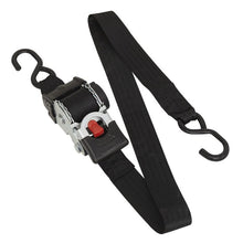 Load image into Gallery viewer, Sealey Auto Retractable Ratchet Tie Down 50mm x 3M