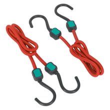 Load image into Gallery viewer, Sealey Bungee Cord Set 2pc 760mm