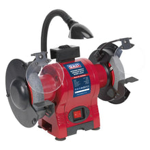 Load image into Gallery viewer, Sealey Bench Grinder 150mm (6") Worklight 250W/230V