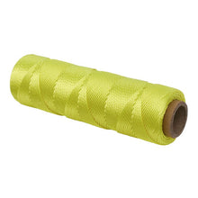 Load image into Gallery viewer, Sealey Braided Yellow Nylon Brick Line - 76M