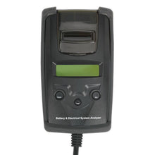 Load image into Gallery viewer, Sealey 6/12/24V Digital Battery & Alternator Tester, Printer