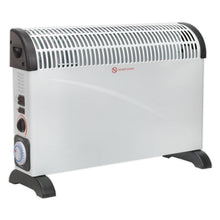 Load image into Gallery viewer, Sealey Convector Heater 2000W/230V, Turbo, Timer & Thermostat