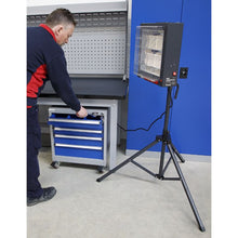 Load image into Gallery viewer, Sealey Ceramic Heater, Tripod Stand 1.4/2.8kW - 230V