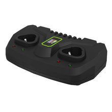 Load image into Gallery viewer, Sealey Dual Battery Charger 10.8V SV10.8 Series Lithium-ion