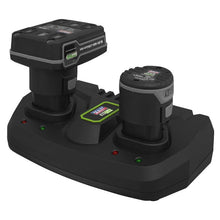 Load image into Gallery viewer, Sealey Dual Battery Charger 10.8V SV10.8 Series Lithium-ion