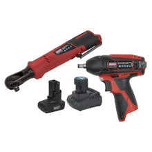 Load image into Gallery viewer, Sealey 2 x 12V SV12 Series Cordless Power Tool Combo Kit (CP1200COMBO8)