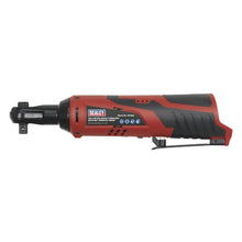 Load image into Gallery viewer, Sealey Cordless Ratchet Wrench 3/8" Drive 12V SV12 Series - Body Only