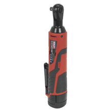 Load image into Gallery viewer, Sealey Cordless Ratchet Wrench 3/8" Drive 12V SV12 Series - Body Only