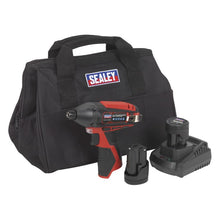 Load image into Gallery viewer, Sealey Impact Driver Kit 1/4" Hex Drive 12V SV12 Series - 2 Batteries