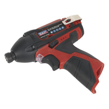 Load image into Gallery viewer, Sealey Cordless Impact Driver 1/4" Hex Drive 12V SV12 Series - Body Only