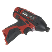 Load image into Gallery viewer, Sealey Cordless Impact Driver 1/4" Hex Drive 12V SV12 Series - Body Only