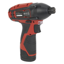 Load image into Gallery viewer, Sealey Cordless Impact Driver 1/4" Hex Drive 12V SV12 Series - Body Only