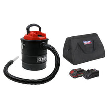 Load image into Gallery viewer, Sealey Handheld Ash Vacuum Cleaner 15L Kit 20V 2Ah SV20 Series