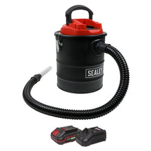 Load image into Gallery viewer, Sealey Handheld Ash Vacuum Cleaner 15L Kit 20V 2Ah SV20 Series