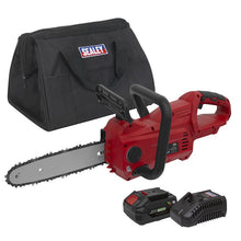 Load image into Gallery viewer, Sealey Cordless Chainsaw 25cm 20V 4Ah SV20 Series Kit