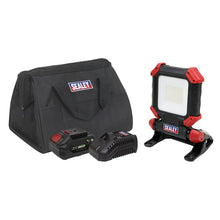 Load image into Gallery viewer, Sealey 20V 4Ah SV20 Series Cordless 15W SMD LED Worklight Kit