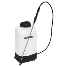 Load image into Gallery viewer, Sealey Cordless Garden Backpack Sprayer 20V SV20 Series 15L - 2 Batteries