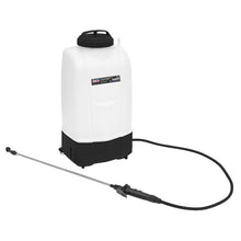 Load image into Gallery viewer, Sealey Cordless Garden Backpack Sprayer 20V SV20 Series 15L - Body Only