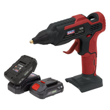Load image into Gallery viewer, Sealey Cordless Glue Gun Kit 20V SV20 Series - 2 Batteries