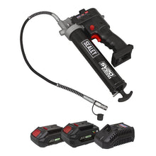 Load image into Gallery viewer, Sealey 20V SV20 Series Grease Gun Kit - 2 Batteries