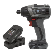 Load image into Gallery viewer, Sealey Brushless Impact Driver Kit 1/4" Hex 20V 2Ah SV20 Series