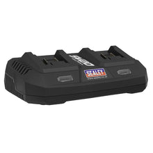 Load image into Gallery viewer, Sealey Dual Battery Charger 20V SV20 Series Lithium-ion