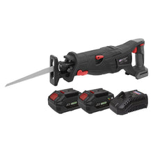 Load image into Gallery viewer, Sealey Brushless Reciprocating Saw 20V SV20 Series Kit - 2 Batteries