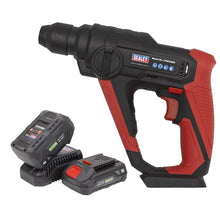 Load image into Gallery viewer, Sealey Cordless Rotary Hammer Drill Kit 20V SV20 Series SDS Plus - 2 Batteries