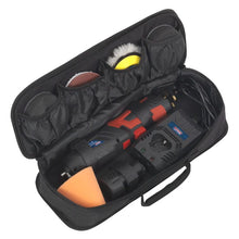 Load image into Gallery viewer, Sealey Cordless Mini Sander/Polisher Kit 75mm (3") 12V Lithium-ion