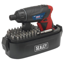 Load image into Gallery viewer, Sealey Cordless Screwdriver Set 53pc 3.6V Lithium-ion