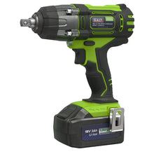 Load image into Gallery viewer, Sealey Cordless Impact Wrench 18V 3Ah Lithium-ion 1/2" Drive Hi-Vis