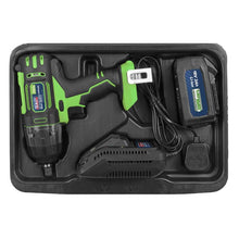 Load image into Gallery viewer, Sealey Cordless Impact Wrench 18V 3Ah Lithium-ion 1/2" Drive Hi-Vis