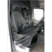 Load image into Gallery viewer, Sealey Van Seat Protector Set 2pc Heavy-Duty