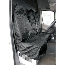 Load image into Gallery viewer, Sealey Van Seat Protector Set 2pc Heavy-Duty
