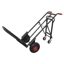 Load image into Gallery viewer, Sealey Heavy-Duty 3-in-1 Sack Truck, PU Tyres 300kg Capacity