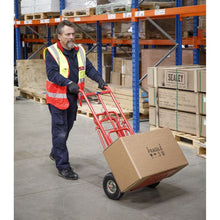 Load image into Gallery viewer, Sealey Sack Truck 3-in-1, Pneumatic Tyres 250kg Capacity