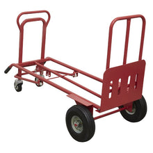 Load image into Gallery viewer, Sealey Sack Truck 3-in-1, Pneumatic Tyres 250kg Capacity