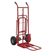 Load image into Gallery viewer, Sealey Sack Truck 3-in-1, Pneumatic Tyres 250kg Capacity