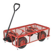 Load image into Gallery viewer, Sealey Platform Truck, Removable Sides Pneumatic Tyres 200kg Capacity