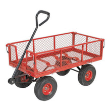 Load image into Gallery viewer, Sealey Platform Truck, Removable Sides Pneumatic Tyres 200kg Capacity