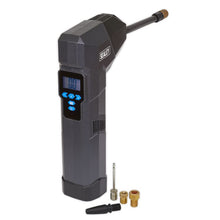 Load image into Gallery viewer, Sealey Compact Rechargeable Tyre Inflator & Power Bank, Worklight