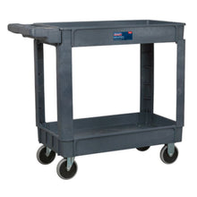 Load image into Gallery viewer, Sealey Trolley 2-Level Composite Heavy-Duty (1000 x 440 x 850mm)