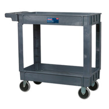 Load image into Gallery viewer, Sealey Trolley 2-Level Composite Heavy-Duty (1000 x 440 x 850mm)