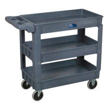 Load image into Gallery viewer, Sealey Trolley 3-Level Composite Heavy-Duty (1000 x 440 x 850mm)