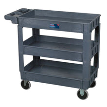 Load image into Gallery viewer, Sealey Trolley 3-Level Composite Heavy-Duty (1000 x 440 x 850mm)